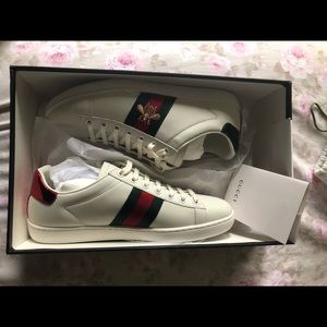 Brand New Women’s Gucci Ace Leather Sneaker  size8